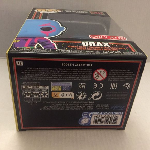 NEW Marvel Guardians of the Galaxy Drax Funko Pop Figure #1243 - Picture 7 of 8